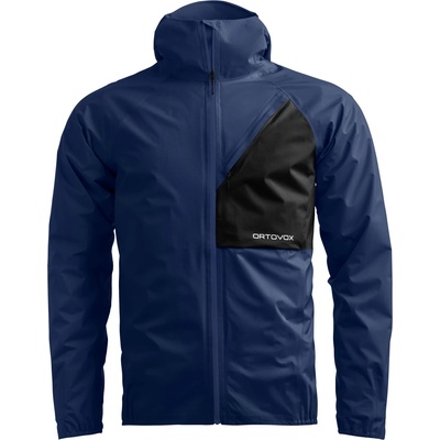 Ortovox Мъжко водоустойчиво яке Ortovox Trace 2.5L Jacket Waterproof jacket - Blue Nunatak - размер M (002-3904-0212)