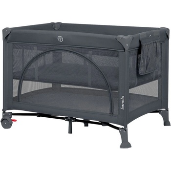 Lionelo Бебешка кошара Lionelo - Laura, Grey Concrete (5903771721691)