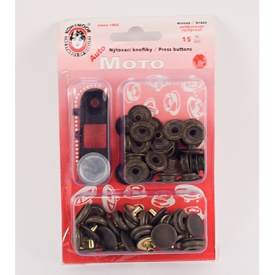 Auto-Moto cvoky - starokovová - priemer 1,5 cm - 10 ks