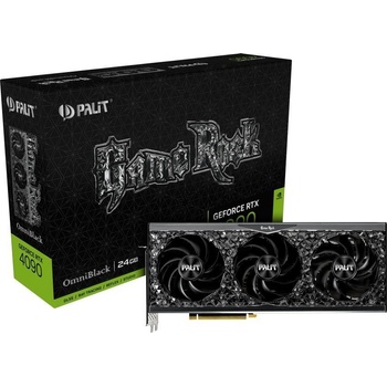 Palit GeForce RTX 4090 GameRock OmniBlack 24GB GDDR6X NED4090019SB-1020Q