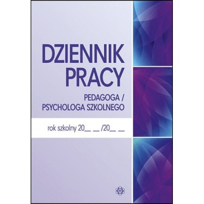 Dziennik pracy pedagoga / psychologa szkolnego