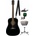 Fender CD-60S Dreadnought WN Deluxe Standard SET Black Акустична китара