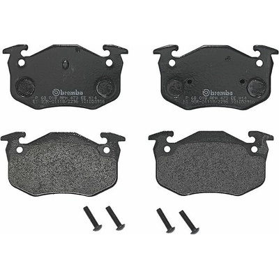 Sada brzdových platničiek kotúčovej brzdy BREMBO P 68 018
