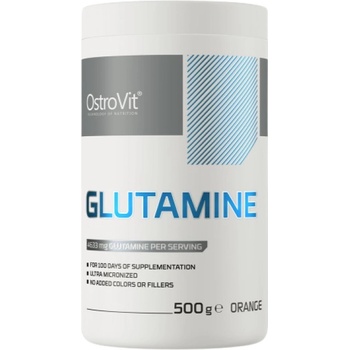 OstroVit Glutamine Powder [500 грама] Портокал