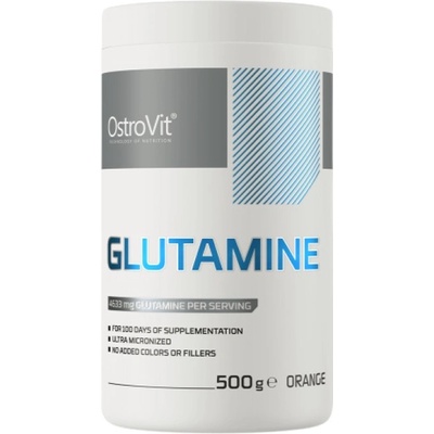 OstroVit Glutamine Powder [500 грама] Портокал
