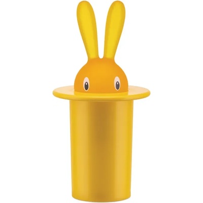 Alessi Кутийка за клечки за зъби MAGIC BUNNY, жълта, Alessi (ALASG16Y)
