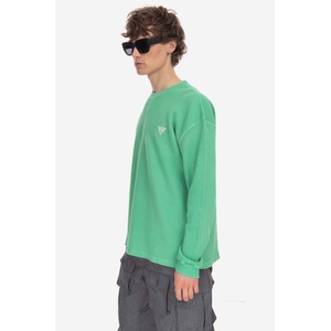 Guess U. S. A Guess U. S. A. Памучен пуловер Guess Washed Waffle Ls M3GP00KBB20 F8DT (M3GP00.KBB20)