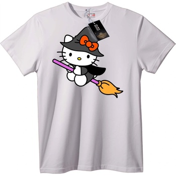 NOONEBRAND Тениска Hello Kitty Вещица - 6XL, Black