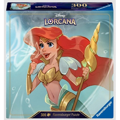 RAVENSBURGER Disney Lorcana Ariel 300 dílků