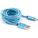 SBOX USB-TYPEC-15BL Prepojovací USB 2.0/USB 2.0 Type C, 1,5m, modrý