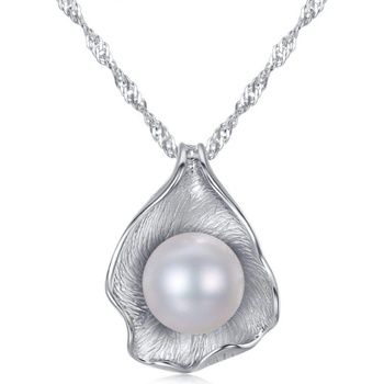 Silenti Jewelry Сребърно колие "Стремление" - Светъл