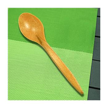 EcoObaly Lžíce EKO kompozit dřevo plast WPC 18 cm