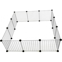 shumee C&C Zagmie modulární playpen pro štěňata a malé psy 145 x 75 cm 4 x 2 3 x 3