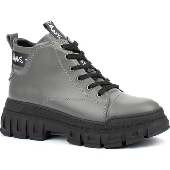 Image 1 of Сиви дамски боти с раво ходило