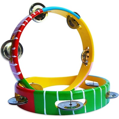 Pino Дървена музикална играчка Pino, Дайре, в дървена кутия