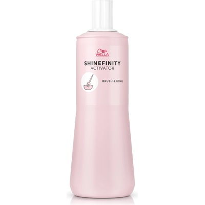 Wella Shinefinity Activator Brush & Bowl 7 Vol. 2% 1000 ml