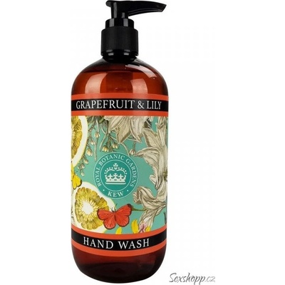 English Soap Company Grapefruit & Lily grapefruit a lilie mydlo na ruce 500 ml