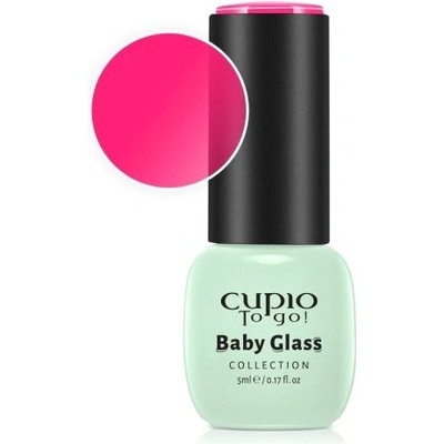 Cupio Gel lak růžový Baby Glass Collection Barbie 5 ml