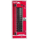 MILWAUKEE Sada nástrčných kľúčov SHOCKWAVE 1/4" dlhé 12 ks