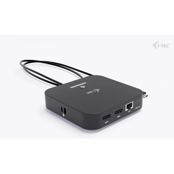 i-Tec USB-C Dual HDMI Docking Station with Power Delivery 100 W C31DUALHDMIDOCKPD