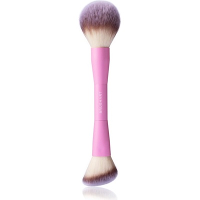 BrushArt Double Duty Blush & Powder brush четка за руж и пудра двустранен