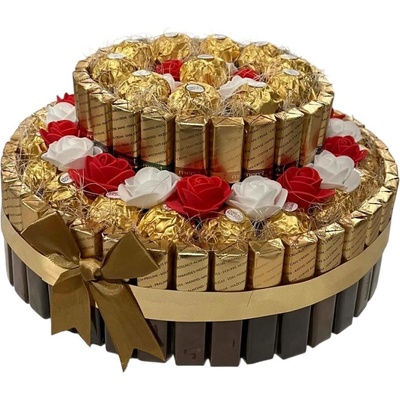 DANNY MADE Dort z Merci a Ferrero Rocher XXL