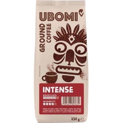 UBOMI Intense RFA mletá káva 250 g