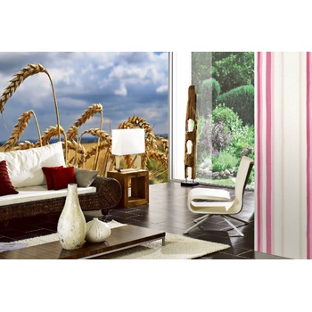 DIMEX ART s. r. o Самозалепваща се флизелинова фототапета поле със златна пшеница 375 x 250 см