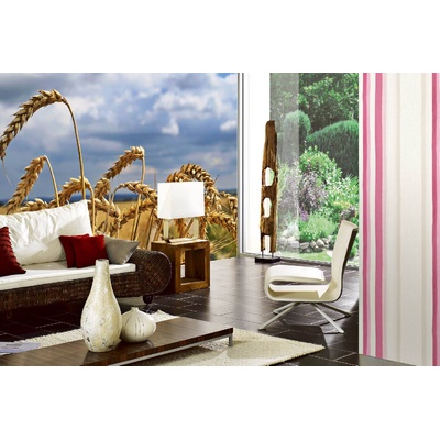 DIMEX ART Самозалепваща се флизелинова фототапета поле със златна пшеница 375 x 250 см