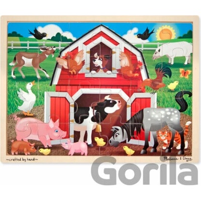 Melissa & Doug puzzle domáce zvieratká