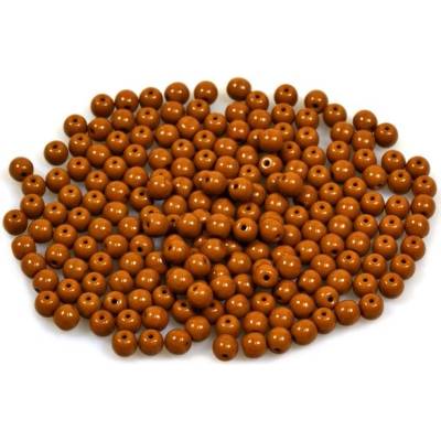Glass beads, s.r.o. Mačkané kulaté korálky - 4 mm 13600 Balení: 600ks