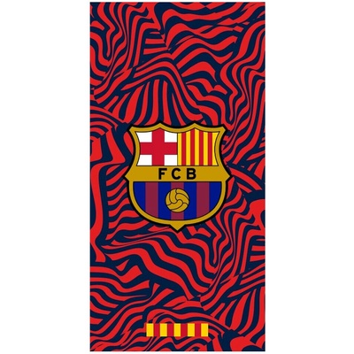 FC Barcelona osuška FC Barcelona červeno modrá 70 x 140 cm