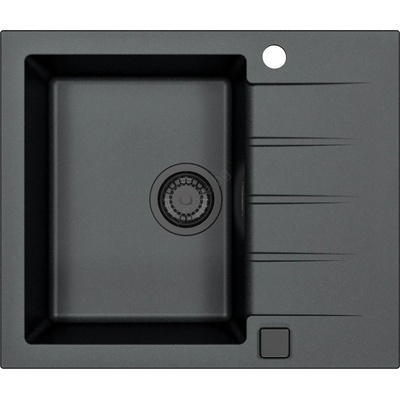 Alveus 1148158 - Кухненска мивка CADIT 59x50 см гранит/черен (AV0015)