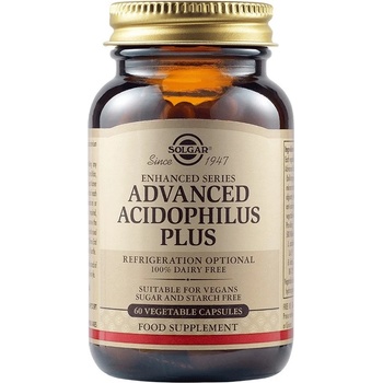 Solgar Advanced Acidophilus Plus, 60 капсули, Solgar