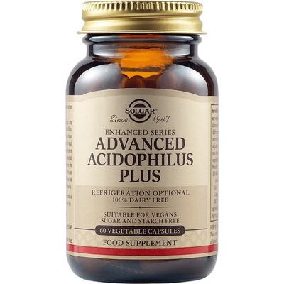 Solgar Advanced Acidophilus Plus, 60 капсули, Solgar
