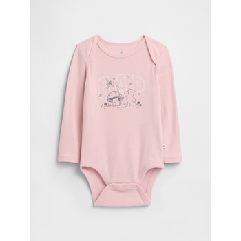 GAP Бебешко боди Brannan bear GAP GAP | Rozov | Момичешки | 3-6 месеца