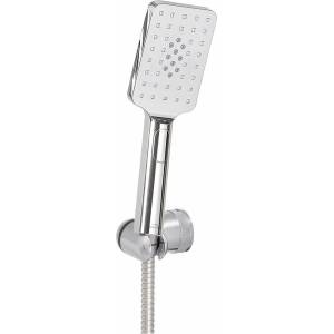 INVENA Душ комплект Invena с Nyks 3 функции, лъскав хром (AU-32-M01-G)
