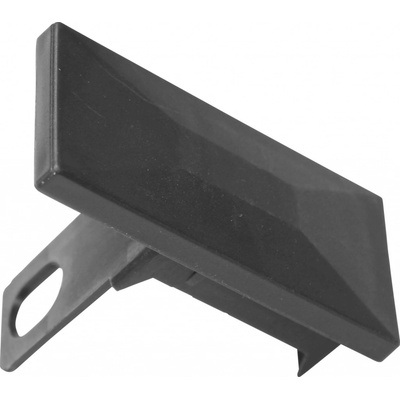 Náhradné kryty stĺpikov pre stĺpiky Premium, plast, 60 x 40 mm antracitové