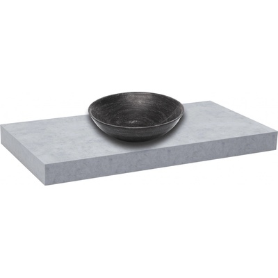 Naturel Dolce deska pod umyvadlo 150 x 8 x 50 cm beton mat DO15050BE