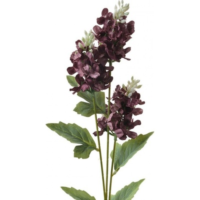 Dekoračná umelá kvetina fialová lupina - 12*5*71 cm - Clayre & Eef