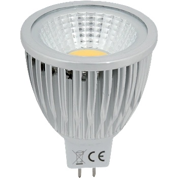 Ledcob 5w gu5, 3 12v ac/dc ТОПЛО БЯЛ (99led573)