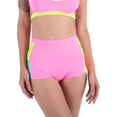 Hurley Around The Block Retro bikini bottom - Pink (Colorblock)