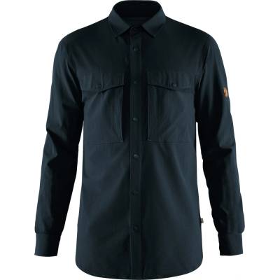 Fjällräven Мъжка риза с копчета Fjällräven Abisko Trekking Shirt - Dark Navy - размер M (033-1278-0113)