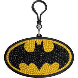 Craft Buddy Комплект за диамантена бродерия, Craft Buddy, Crystal Art Bag Charms, Batman