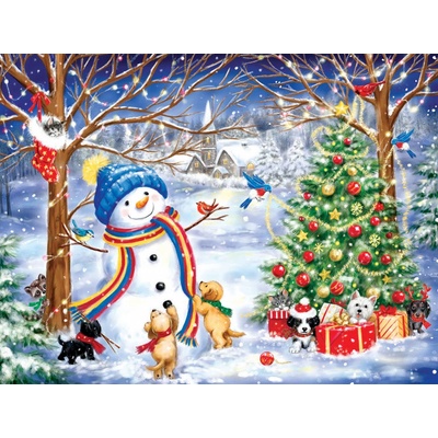 Sunsout Christmas in the Wood 300 dielov