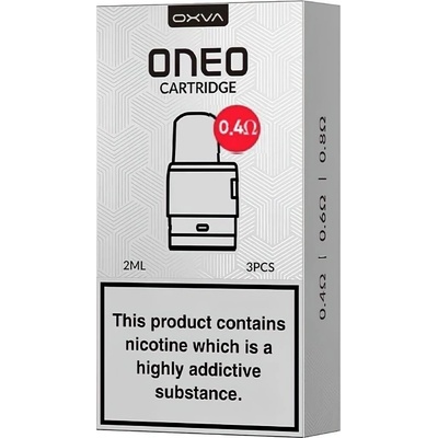 OXVA Oneo Pod Cartridge 0,4 Ohm 3 ks