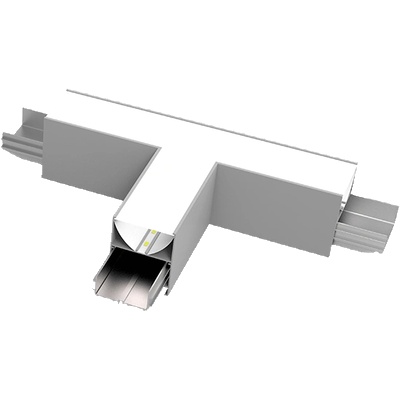 ELMARK T-КОНЕКТОР ЗА led ПРОФИЛ elmark ОМ 3000k БЯЛ (99pomt30/wh)