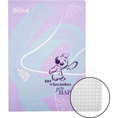Patio Diár kockovaný A4 Lilo a Stich