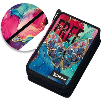 Graffiti Ученически несесер с пособия Graffiti Xscape - Butterfly (259331)