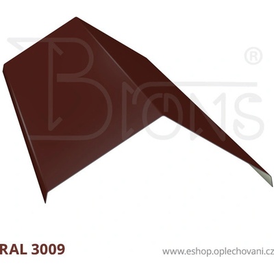 Brons Hřebenáč 240 1 m RAL 3009 červenohnědá pozink
